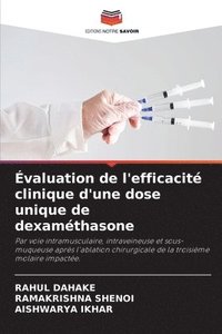 bokomslag Évaluation de l'efficacité clinique d'une dose unique de dexaméthasone