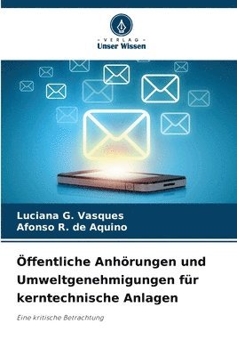 bokomslag Öffentliche Anhörungen und Umweltgenehmigungen für kerntechnische Anlagen