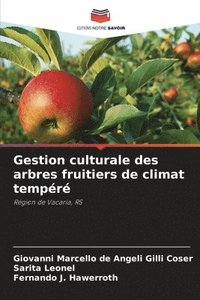 bokomslag Gestion culturale des arbres fruitiers de climat tempéré