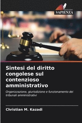 bokomslag Sintesi del diritto congolese sul contenzioso amministrativo