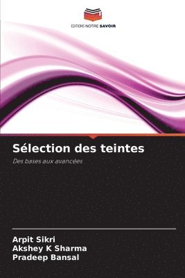 Sélection des teintes