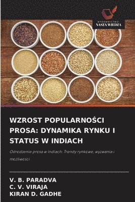 bokomslag Wzrost Popularno?ci Prosa: Dynamika Rynku I Status W Indiach