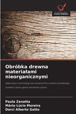 bokomslag Obróbka drewna materialami nieorganicznymi