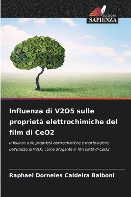 bokomslag Influenza di V2O5 sulle proprietà elettrochimiche del film di CeO2