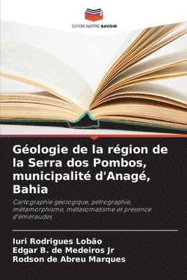 Géologie de la région de la Serra dos Pombos, municipalité d'Anagé, Bahia