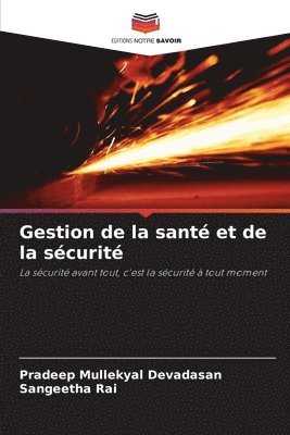 Gestion de la santé et de la sécurité