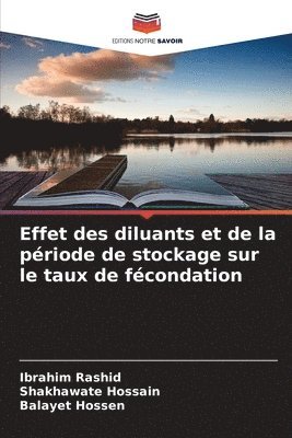 bokomslag Effet des diluants et de la priode de stockage sur le taux de fcondation