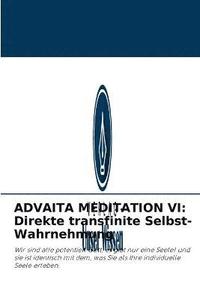 bokomslag Advaita Meditation VI