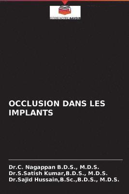 bokomslag OCCLUSION DANS LES IMPLANTS