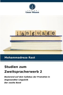 bokomslag Studien zum Zweitspracherwerb 2