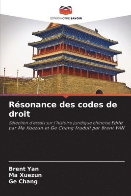 bokomslag Rsonance des codes de droit