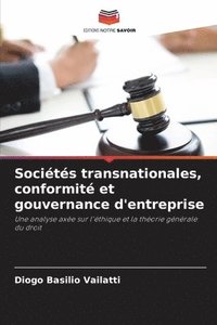 bokomslag Socits transnationales, conformit et gouvernance d'entreprise