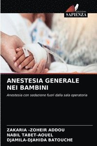 bokomslag Anestesia Generale Nei Bambini