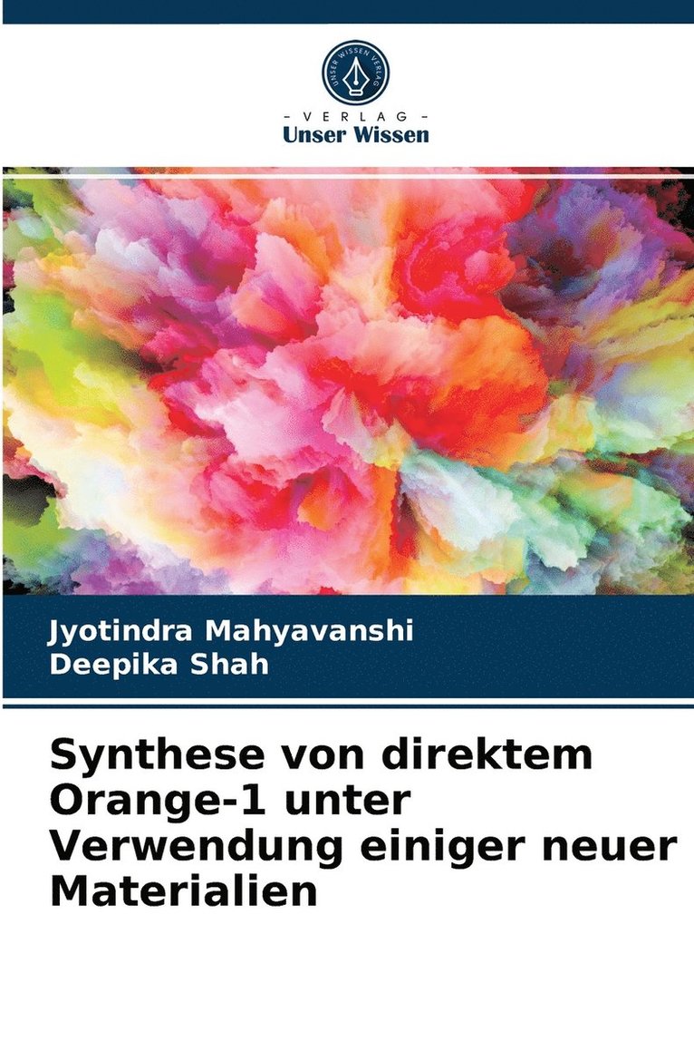 Synthese von direktem Orange-1 unter Verwendung einiger neuer Materialien 1