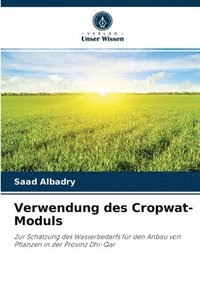 bokomslag Verwendung des Cropwat-Moduls