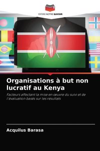 bokomslag Organisations  but non lucratif au Kenya