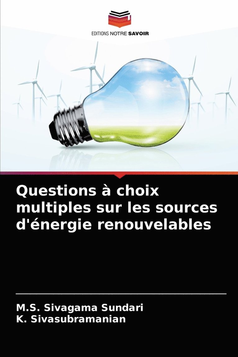 Questions  choix multiples sur les sources d'nergie renouvelables 1