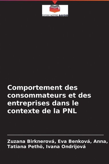 bokomslag Comportement des consommateurs et des entreprises dans le contexte de la PNL