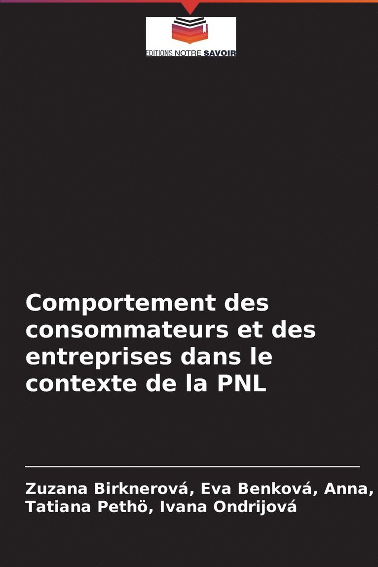 Comportement des consommateurs et des entreprises dans le contexte de la PNL 1