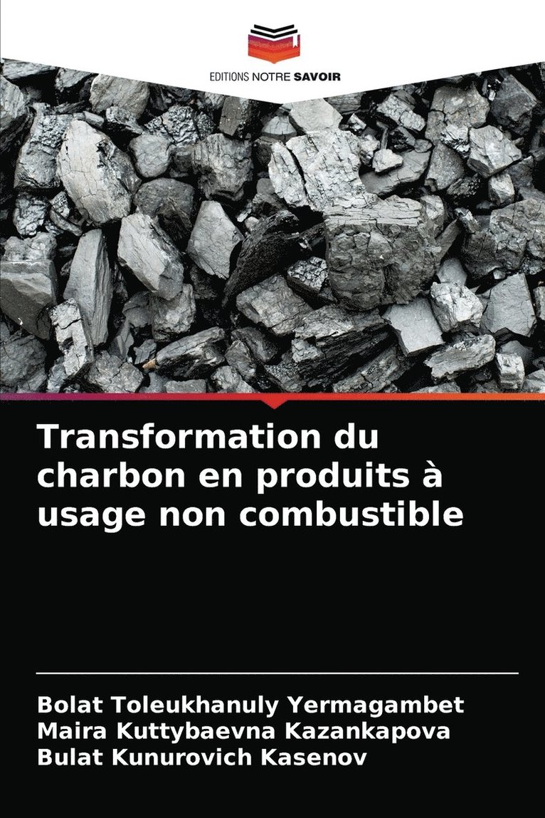 Transformation du charbon en produits  usage non combustible 1