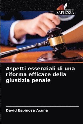 Aspetti essenziali di una riforma efficace della giustizia penale 1