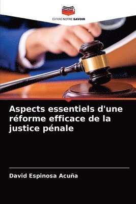 Aspects essentiels d'une rforme efficace de la justice pnale 1