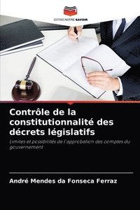 bokomslag Contrle de la constitutionnalit des dcrets lgislatifs