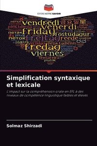 bokomslag Simplification syntaxique et lexicale