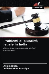 bokomslag Problemi di pluralita legale in India
