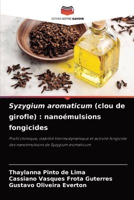 Syzygium aromaticum (clou de girofle) 1