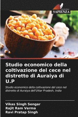 bokomslag Studio economico della coltivazione del cece nel distretto di Auraiya di U.P