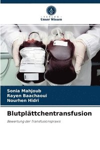 bokomslag Blutplttchentransfusion