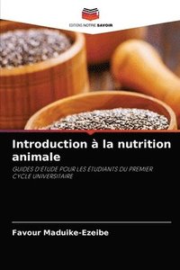 bokomslag Introduction  la nutrition animale