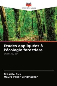 bokomslag tudes appliques  l'cologie forestire