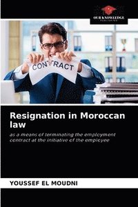 bokomslag Resignation in Moroccan law
