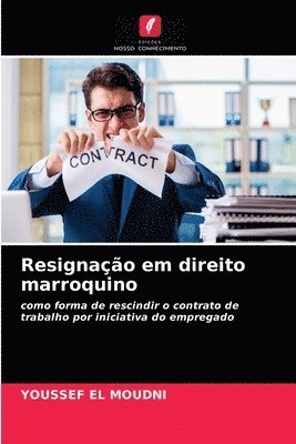 bokomslag Resignao em direito marroquino