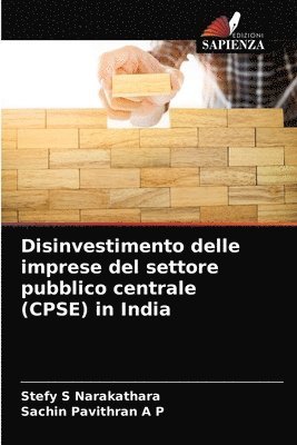 bokomslag Disinvestimento delle imprese del settore pubblico centrale (CPSE) in India