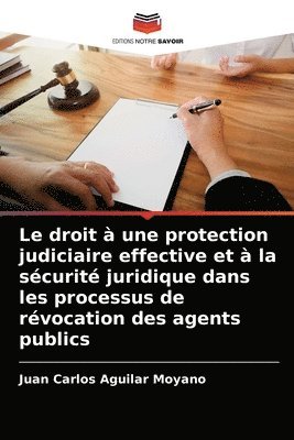 bokomslag Le droit  une protection judiciaire effective et  la scurit juridique dans les processus de rvocation des agents publics