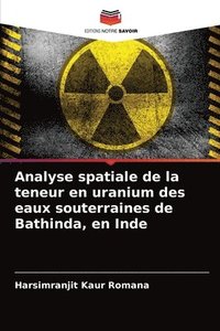 bokomslag Analyse spatiale de la teneur en uranium des eaux souterraines de Bathinda, en Inde