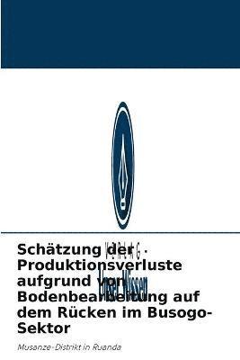 bokomslag Schtzung der Produktionsverluste aufgrund von Bodenbearbeitung auf dem Rcken im Busogo-Sektor