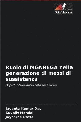 bokomslag Ruolo di MGNREGA nella generazione di mezzi di sussistenza