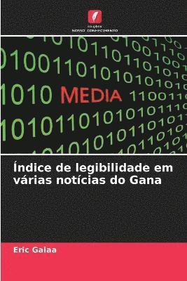 ndice de legibilidade em vrias notcias do Gana 1