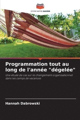 Programmation tout au long de l'anne &quot;dgele&quot; 1