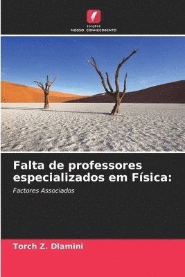 bokomslag Falta de professores especializados em Fisica