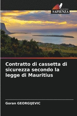 bokomslag Contratto di cassetta di sicurezza secondo la legge di Mauritius