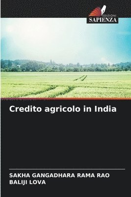 Credito agricolo in India 1