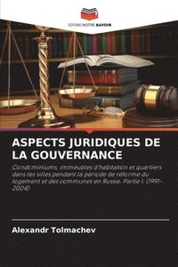 bokomslag Aspects Juridiques de la Gouvernance