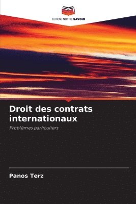 Droit des contrats internationaux 1