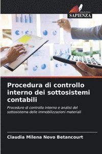 bokomslag Procedura di controllo interno dei sottosistemi contabili