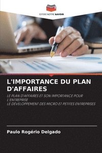bokomslag L'Importance Du Plan d'Affaires